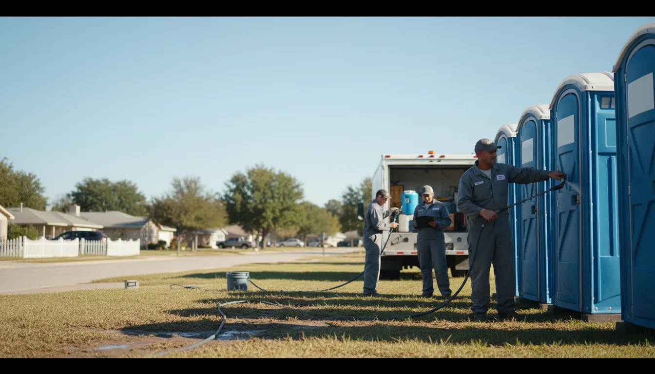 Long-Term Portable Toilet Rental in Broadway, OH near me